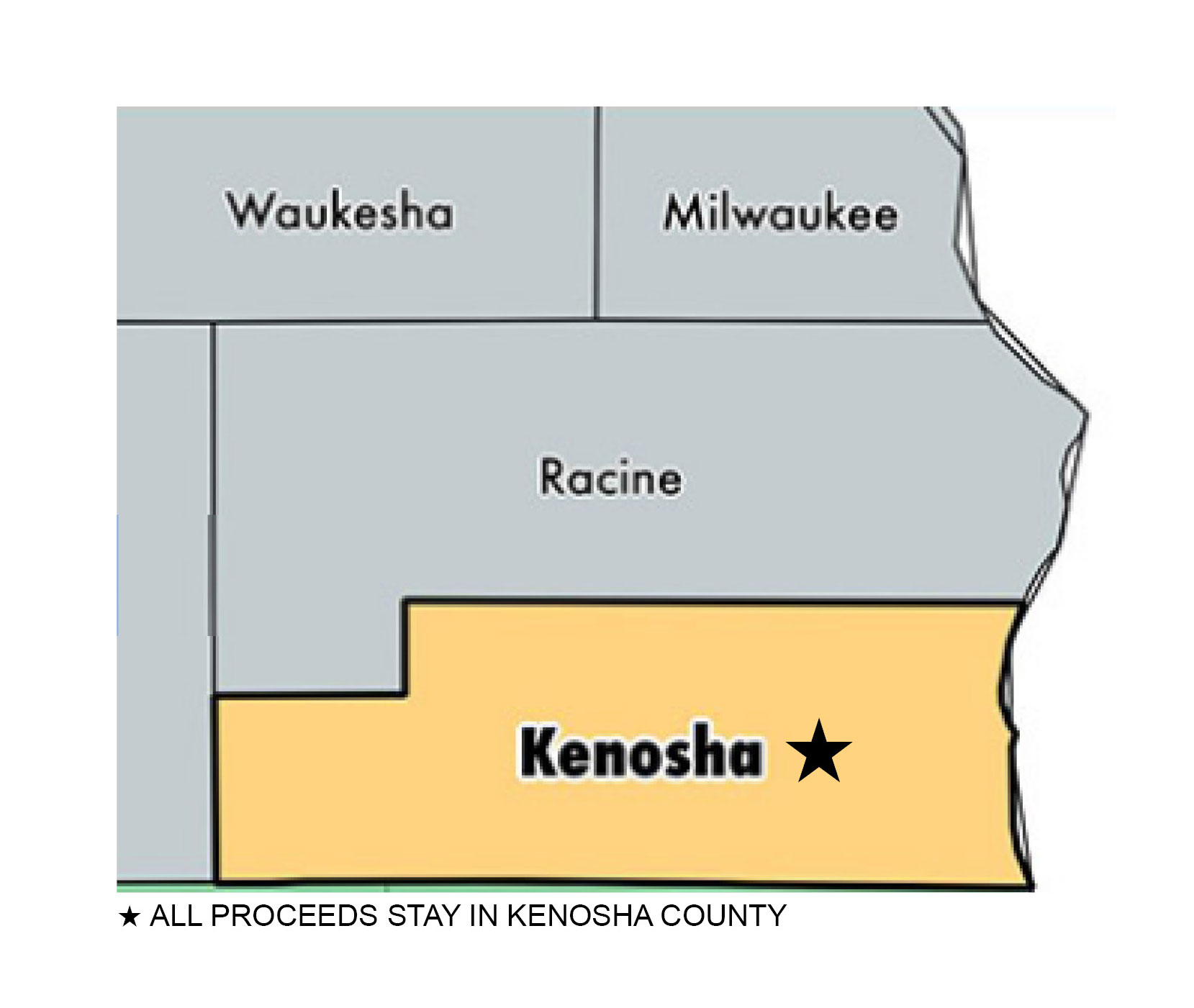 Kenosha Map
